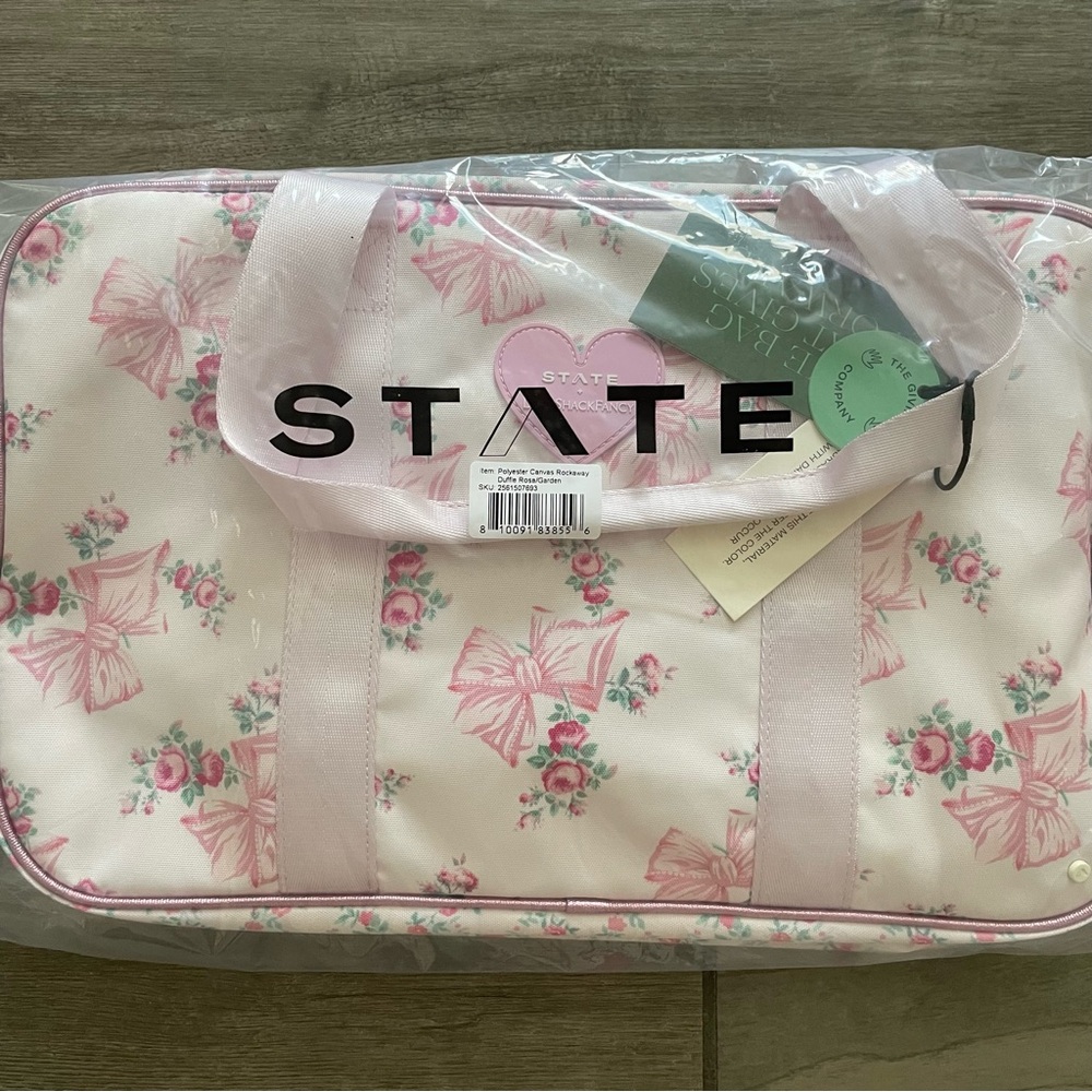 LOVESHACKFANCY STATE Travel Duffle Bag - Picture 3 of 5